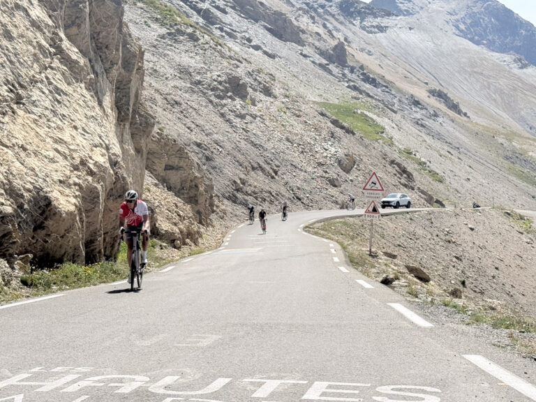 Galibier aankomst